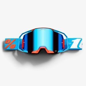 100% JETT Lawrence LE Zestaw Goggles Armatic CHERRY-TORCHED Mirror