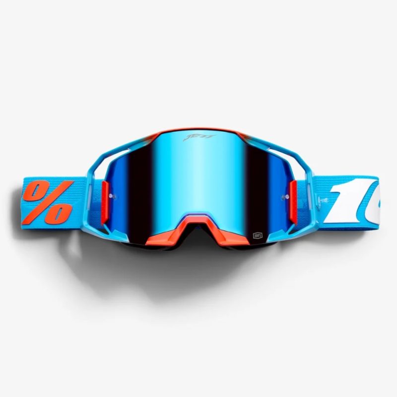 100% JETT Lawrence LE Zestaw Goggles Armatic CHERRY-TORCHED Mirror