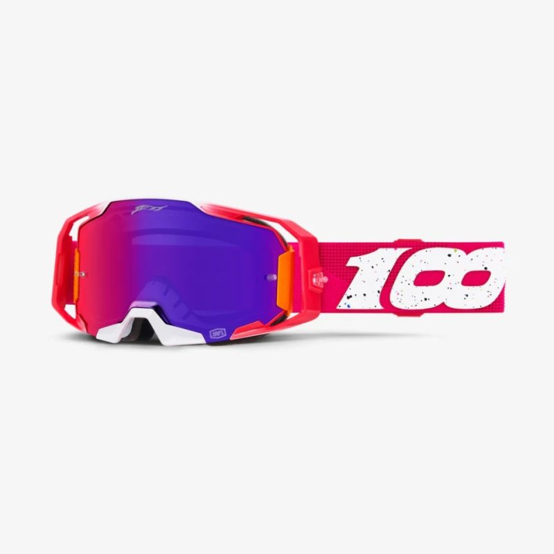 100% JETT Lawrence LE Zestaw Goggles Armatic CHERRY-TORCHED Mirror