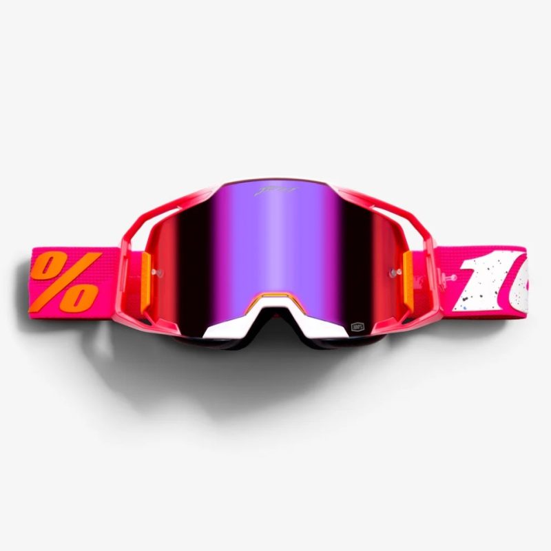 100% JETT Lawrence LE Zestaw Goggles Armatic CHERRY-TORCHED Mirror