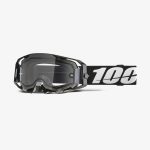 100% Armatic Enduro MOTO DUAL PANE Black - Clear Goggles