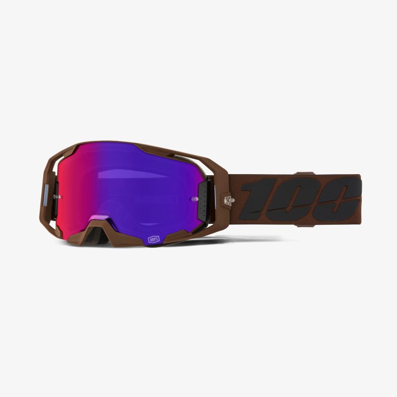 100% Armatic Salcedo - Silver Mirror Goggles - Black