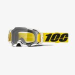 100% Armatic Valera - Clear Goggles 2 100% Armatic Valera - Clear Goggles - Yellow/White