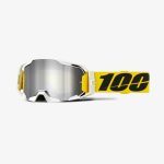 100% Armatic Valera - Silver Mirror Goggles 2 100% Armatic Valera - Silver Mirror Goggles - Yellow/White