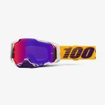 100% Armega Difenbak - Purple Mirror Goggles 2 100% Armega Difenbak - Purple Mirror Goggles - Yellow/Purple/White