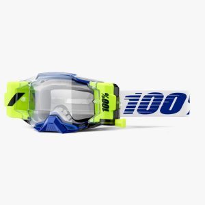 Blue/White/Fluo Yellow
