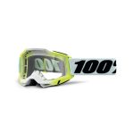 100% Accuri 2 Dunder - Clear Goggles - White/Black/Green