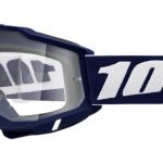 100% Accuri 2 Mifflin - Clear Goggles 2 100% Accuri 2 Mifflin - Clear Goggles - Navy/White