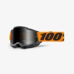 100% Accuri 2 SAND Orange - Smoke Goggles 2 100% Accuri 2 SAND Orange - Smoke Goggles - Black/Orange