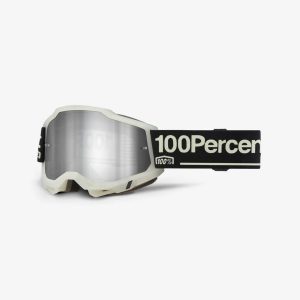 100% Accuri 2 GLOW - Mirror Silver Goggles - Grey/Black