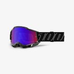 100% Accuri 2 Blackline - Mirror BLUE/RED Goggles - Black/White