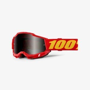 100% Accuri 2 SAND RED - Smoke Goggles - Red/Yellow