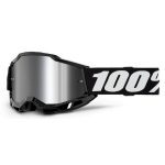 100% Accuri 2 Session - Mirror Silver Goggles - Black/White