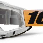 100% Accuri 2 SHIV - Clear Goggles 1 100% Accuri 2 SHIV - Clear Goggles - White/Black/Yellow