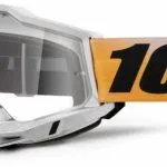 100% Accuri 2 SHIV - Clear Goggles 1 100% Accuri 2 SHIV - Clear Goggles - White/Black/Yellow
