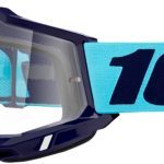 100% Accuri 2 Vaulter - Clear Goggles - Blue/Navy
