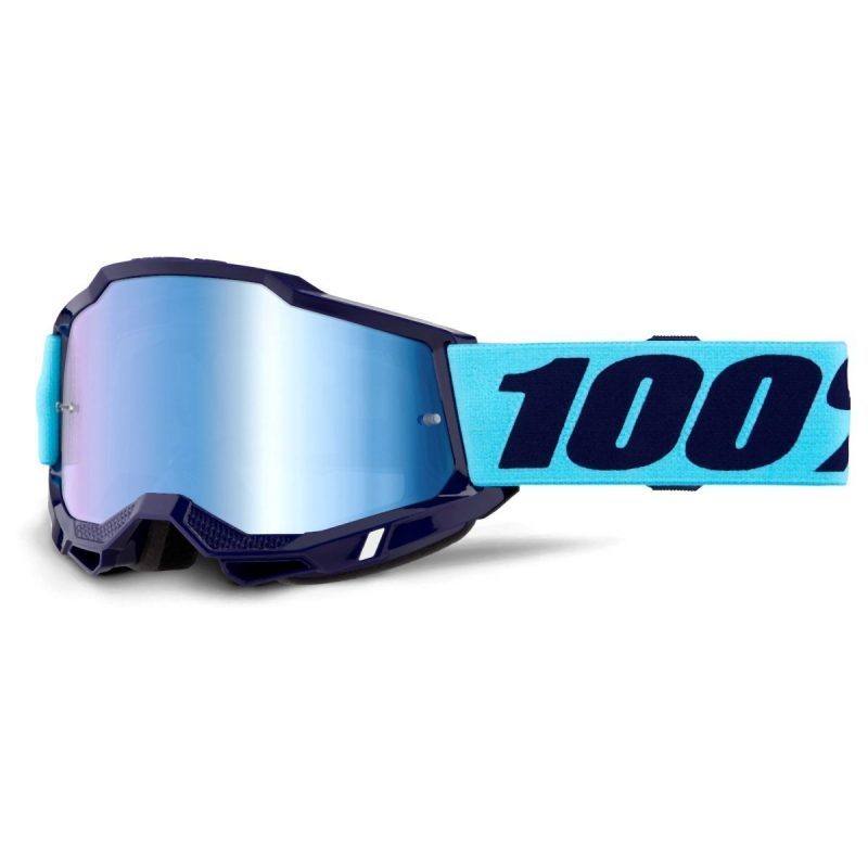 100% Accuri 2 Vaulter - Mirror Goggles - Blue/Navy