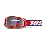 100% Armatic BEST - Clear Goggles 2 100% Armatic BEST - Clear Goggles - Red/Blue/White