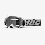 100% Armatic Rapidracer - Clear Goggles 1 100% Armatic Rapidracer - Clear Goggles - Grey/Black