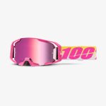 100% Armatic Sellars - Mirror Goggles 1 100% Armatic Sellars - Mirror Goggles - Pink/Yellow/White