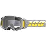 100% Armega Complex - Clear Goggles 1 100% Armega Complex - Clear Goggles - Grey/Yellow
