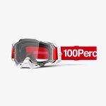 100% Armega Corbin - Clear Goggles 2 100% Armega Corbin - Clear Goggles - Red/White
