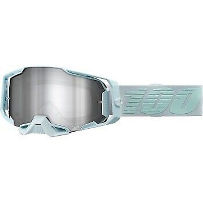 100% Armega Fargo - Mirror Silver Goggles - Grey
