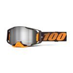 100% Armega Hiper Acosta - Mirror Silver Goggles 1 100% Armega Hiper Acosta - Mirror Silver Goggles - Grey/Yellow