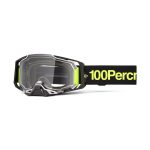 100% Armega Orban - Clear Goggles 2 100% Armega Orban - Clear Goggles - Black/Yellow