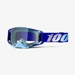 100% Armega Royal - Clear Goggles - Blue