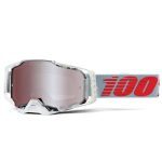 100% Armega X-RAY - Mirror Silver Goggles 2 100% Armega X-RAY - Mirror Silver Goggles - Grey/Clear