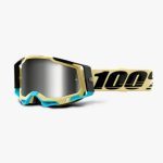 100% Racecraft 2 Airblast - Mirror Silver Goggles 1 100% Racecraft 2 Airblast - Mirror Silver Goggles - Brown/Black