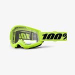 100% Strata 2 Youth Yellow - Clear Goggles 2 100% Strata 2 Youth Yellow - Clear Goggles