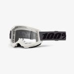 100% Strata 2 GREY - Clear Goggles 2 100% Strata 2 GREY - Clear Goggles - Grey/White