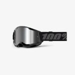 100% Strata 2 Youth Black - Mirror Silver Goggles 2 100% Strata 2 Youth Black - Mirror Silver Goggles - Black/Grey