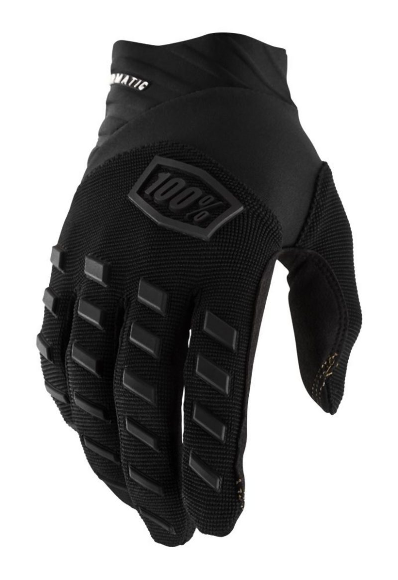 100% MOTOCROSS/ENDURO Airmatic BLACK/CHARCOAL Gloves