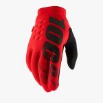 100% Brisker Gloves 2 100% MOTOCROSS/ENDURO Brisker Gloves - Red/Black