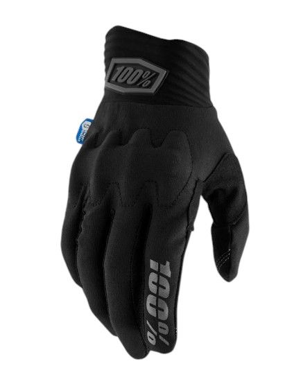 100% MOTOCROSS/ENDURO Cognito Smart Shock Gloves - Black