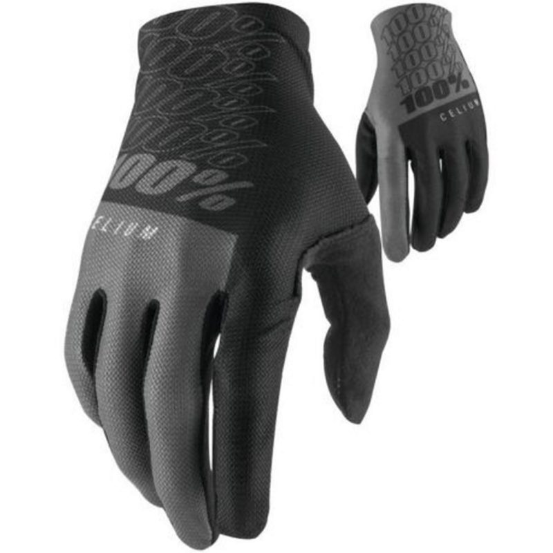 100% MOTOCROSS/ENDURO Celium Gloves - Black/Grey