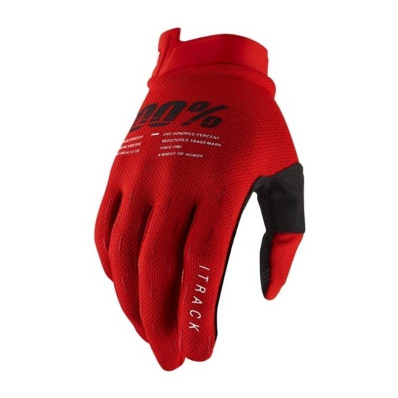 100% MOTOCROSS/ENDURO Itrack Gloves - Red