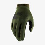 100% Ridecamp Fatigue Gloves 1 100% MOTOCROSS/ENDURO Ridecamp Gloves Fatigue - Green (Militarny)
