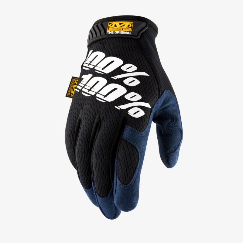 100% Mechanika Mechanix WEAR Original Gloves - Black/White