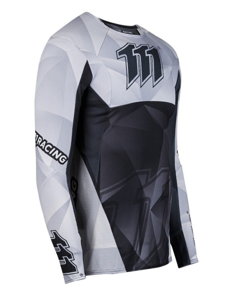 111 Racing MOTO 111.1 - Razor Jersey - Black/Grey