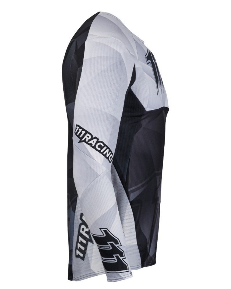 111 Racing MOTO 111.1 - Razor Jersey - Black/Grey