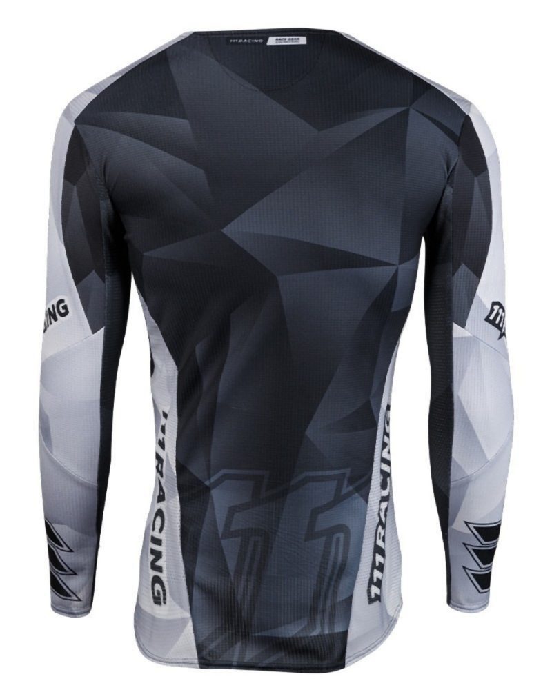 111 Racing MOTO 111.1 - Razor Jersey - Black/Grey
