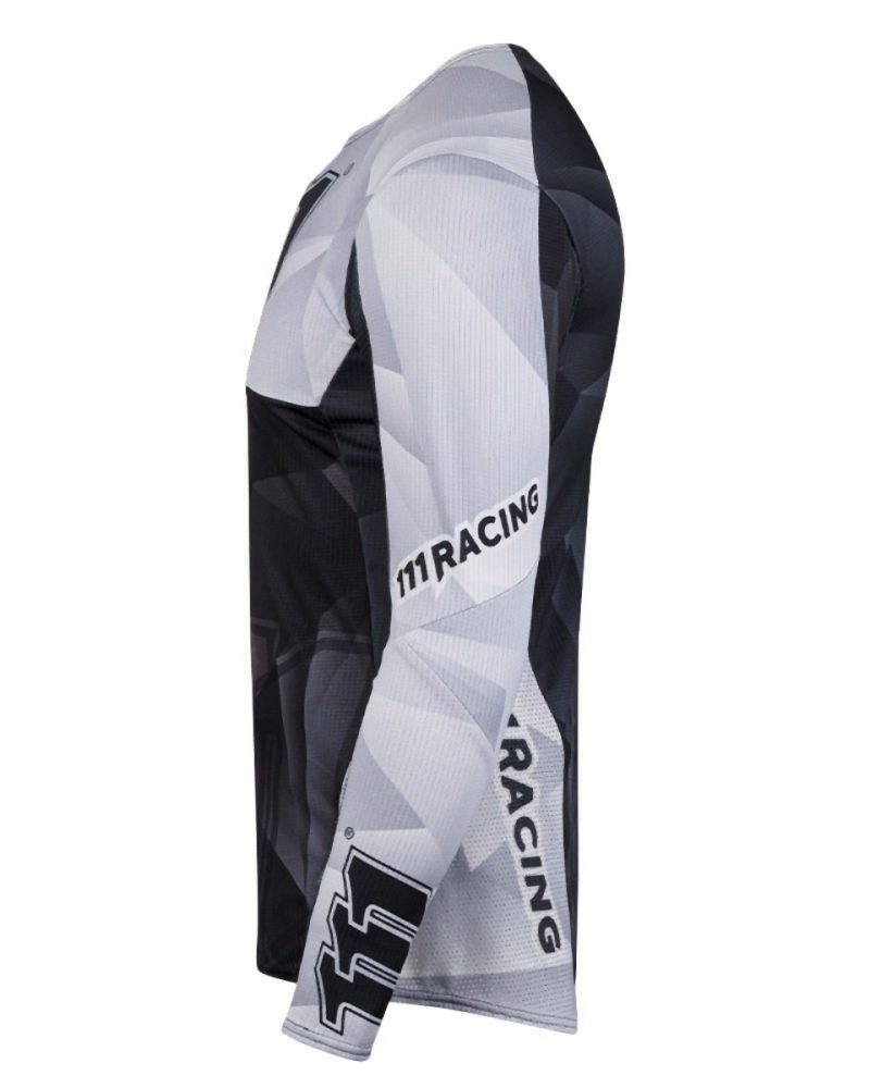111 Racing MOTO 111.1 - Razor Jersey - Black/Grey