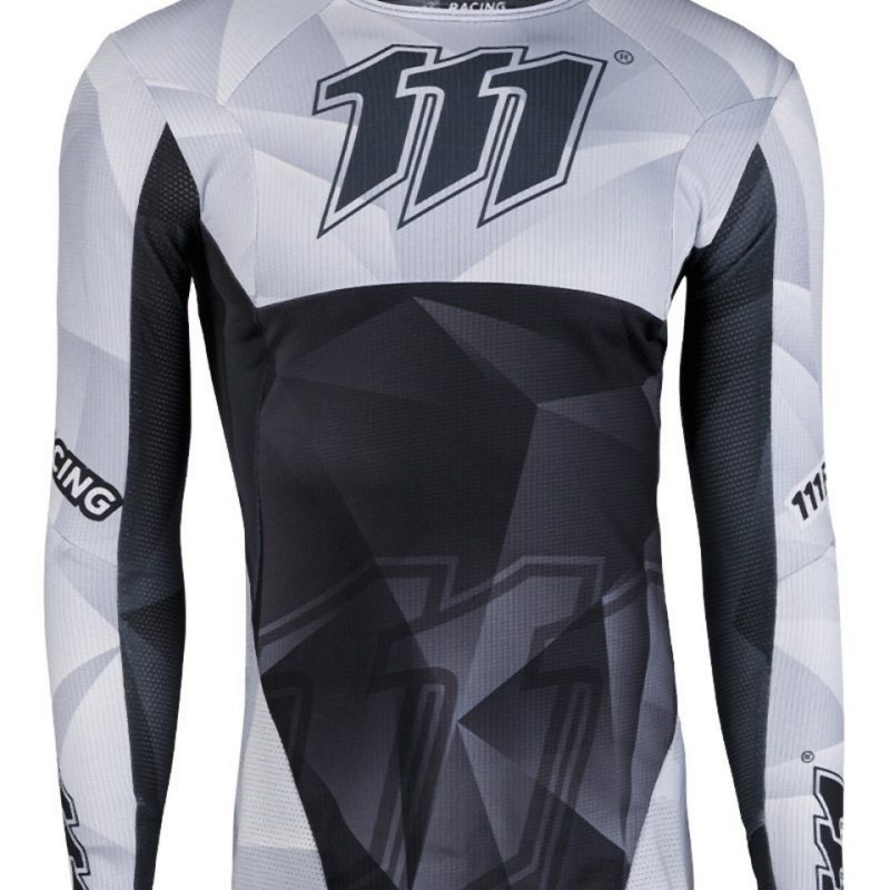 111 Racing MOTO 111.1 - Razor Jersey - Black/Grey