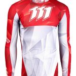 111 Racing MOTO 111.1 - Sharp Jersey 1 111 Racing MOTO 111.1 - Sharp Jersey - White/Red