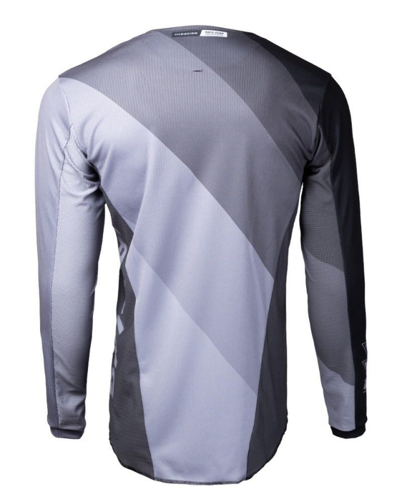111 Racing MOTO 111.3 - Gunmetal Jersey - Grey/Black