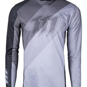 111 Racing MOTO 111.3 - Gunmetal Jersey - Grey/Black
